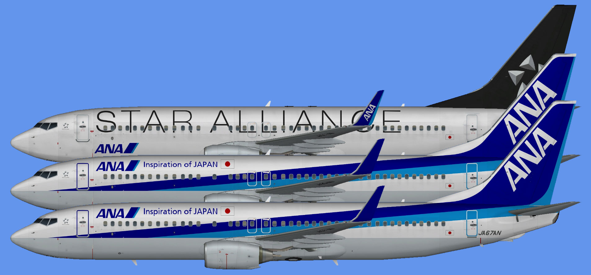 All Nippon Airways Boeing 737-800