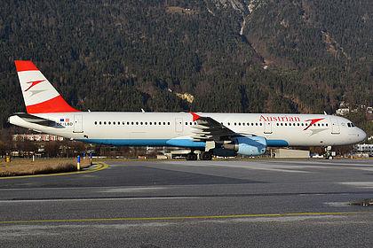 OE-LBD Austrian Airlines Airbus A321-211