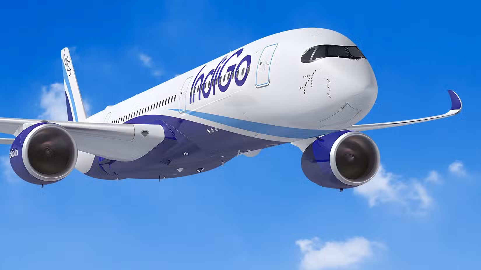 Airbus A350 IndiGo Rendering