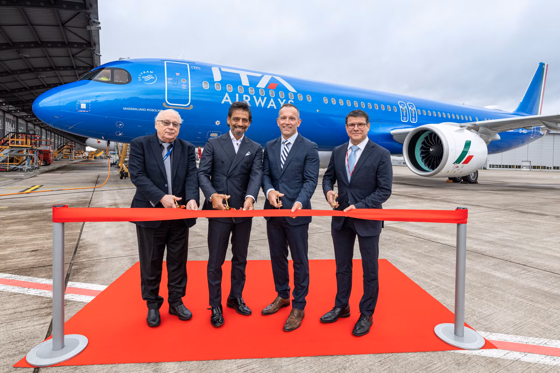 Delivery of ITA Airways first Airbus A321neo