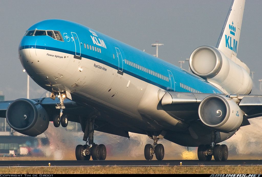 KLM - Royal Dutch Airlines PH-KCD McDonnell Douglas MD-11 aircraft picture Md11 Mcdonnell Douglas, Mcdonnell Douglas Md 11, Klm Airlines, Airplane Pictures, Airplane Photos, Boeing 707, Klm Royal Dutch Airlines, Passenger Aircraft, Basic Training