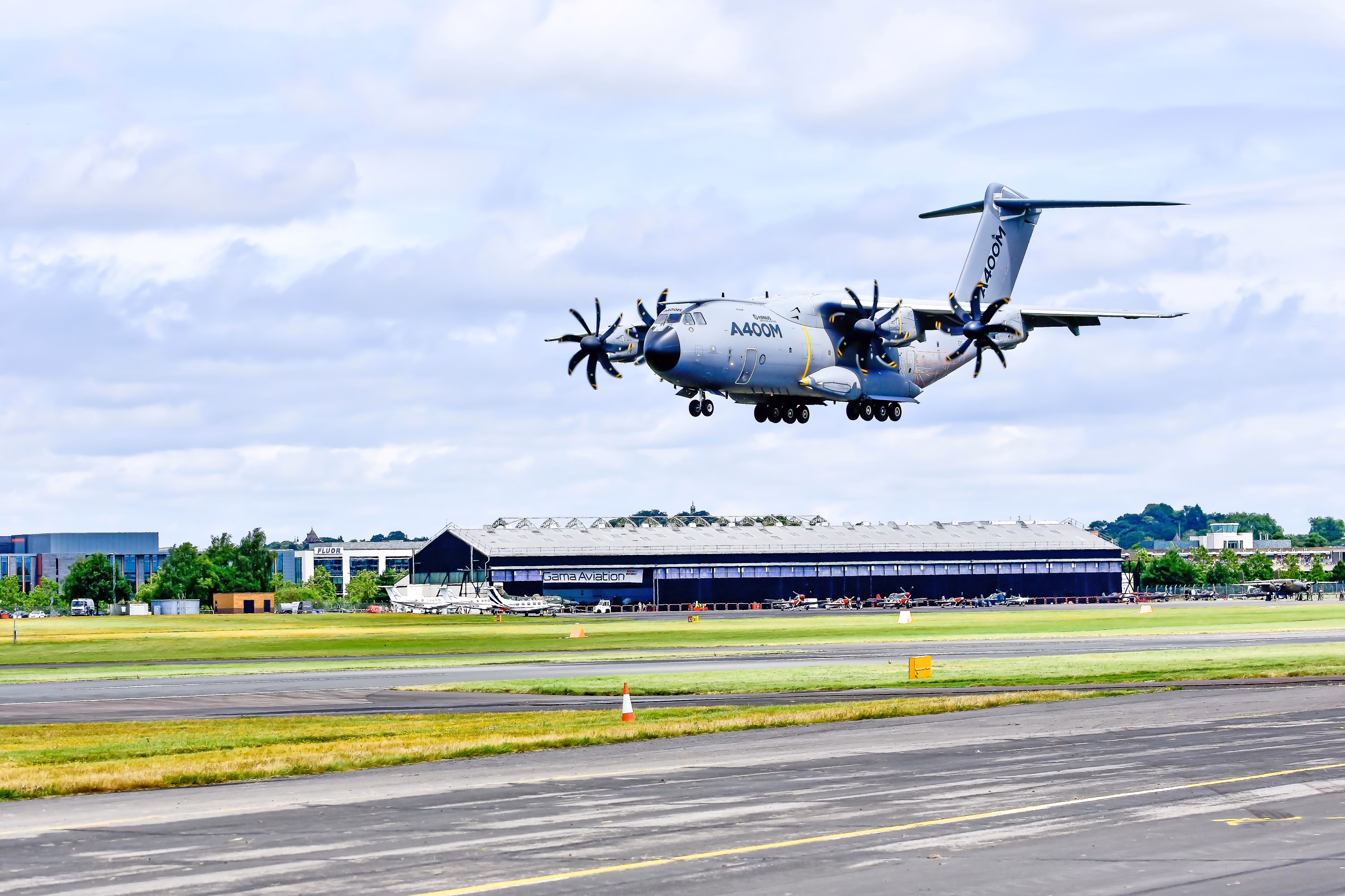 Airbus A400M Atlas flying