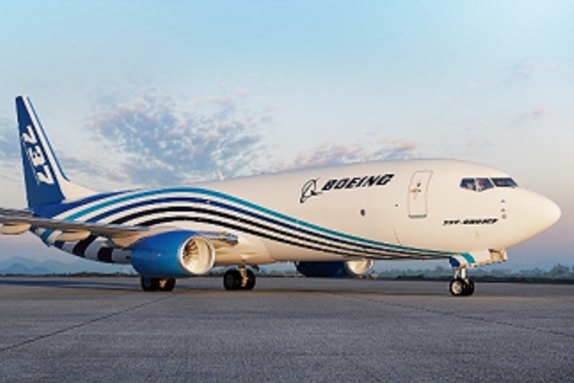Boeing 737-800BCF. Click to enlarge.