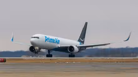 A Prime Air Boeing 767-300 freighter