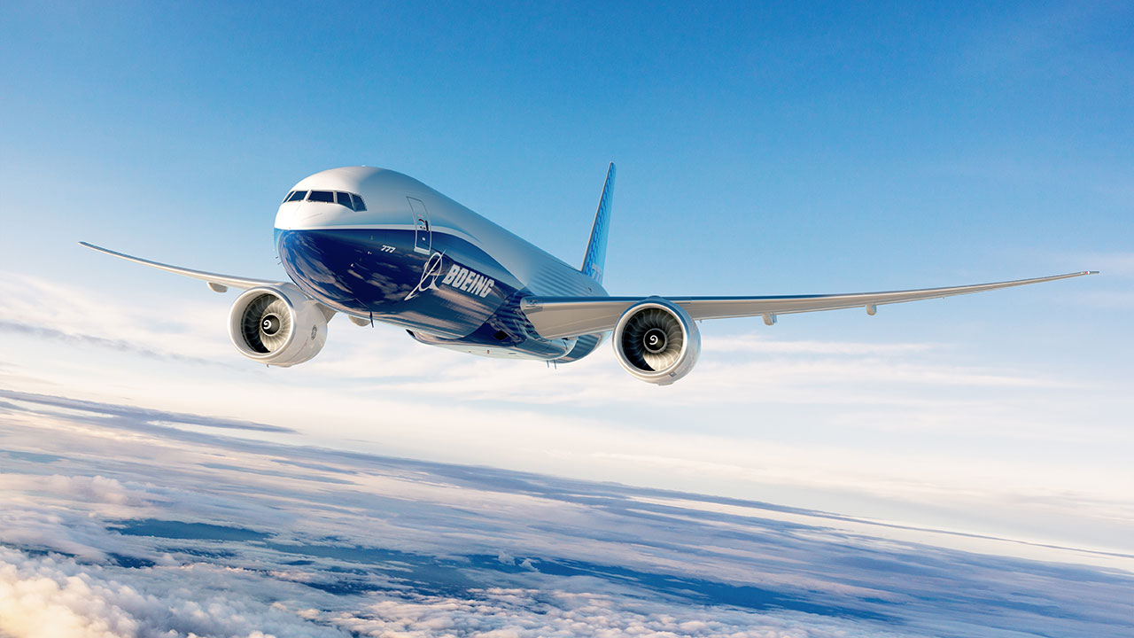 777F in flight