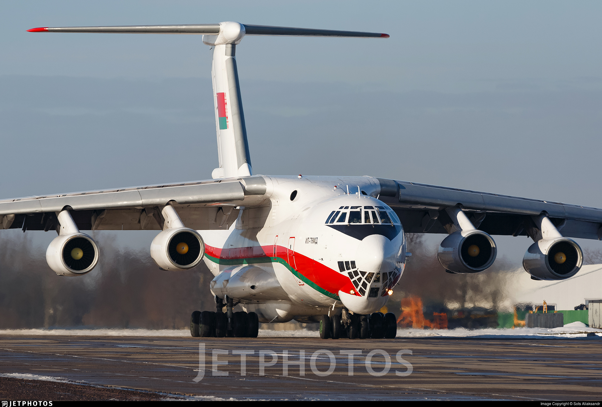 Belarus air force IL-76 Ilyushin