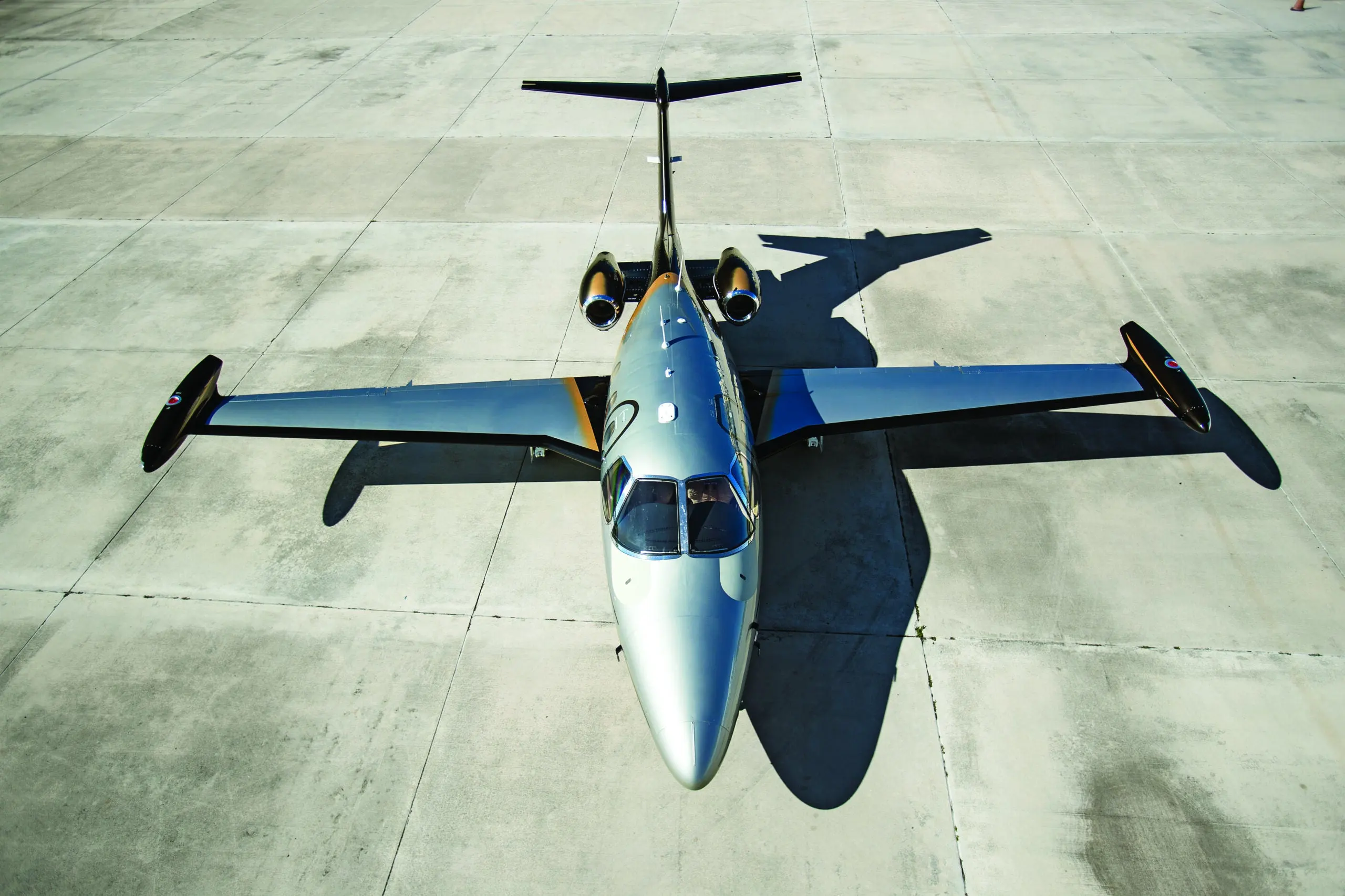 Eclipse 550 flying