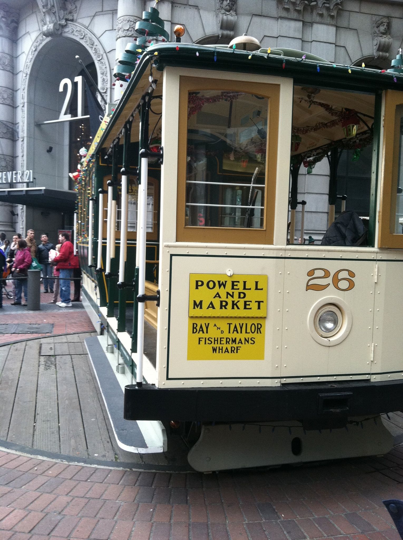 San Francisco cable car reference