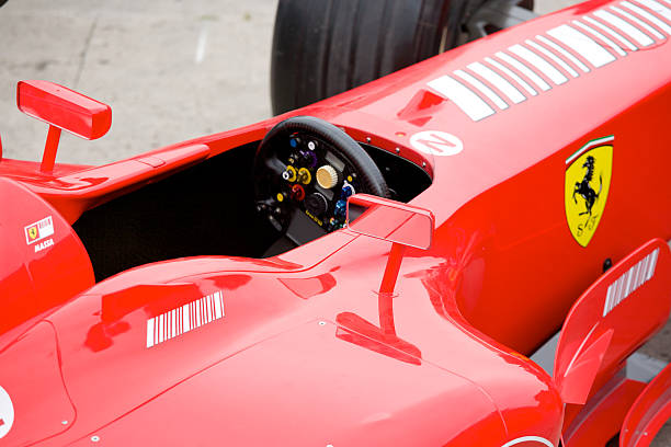 ferrari 248 f1 - formula 1 race car stock pictures, royalty-free photos & images