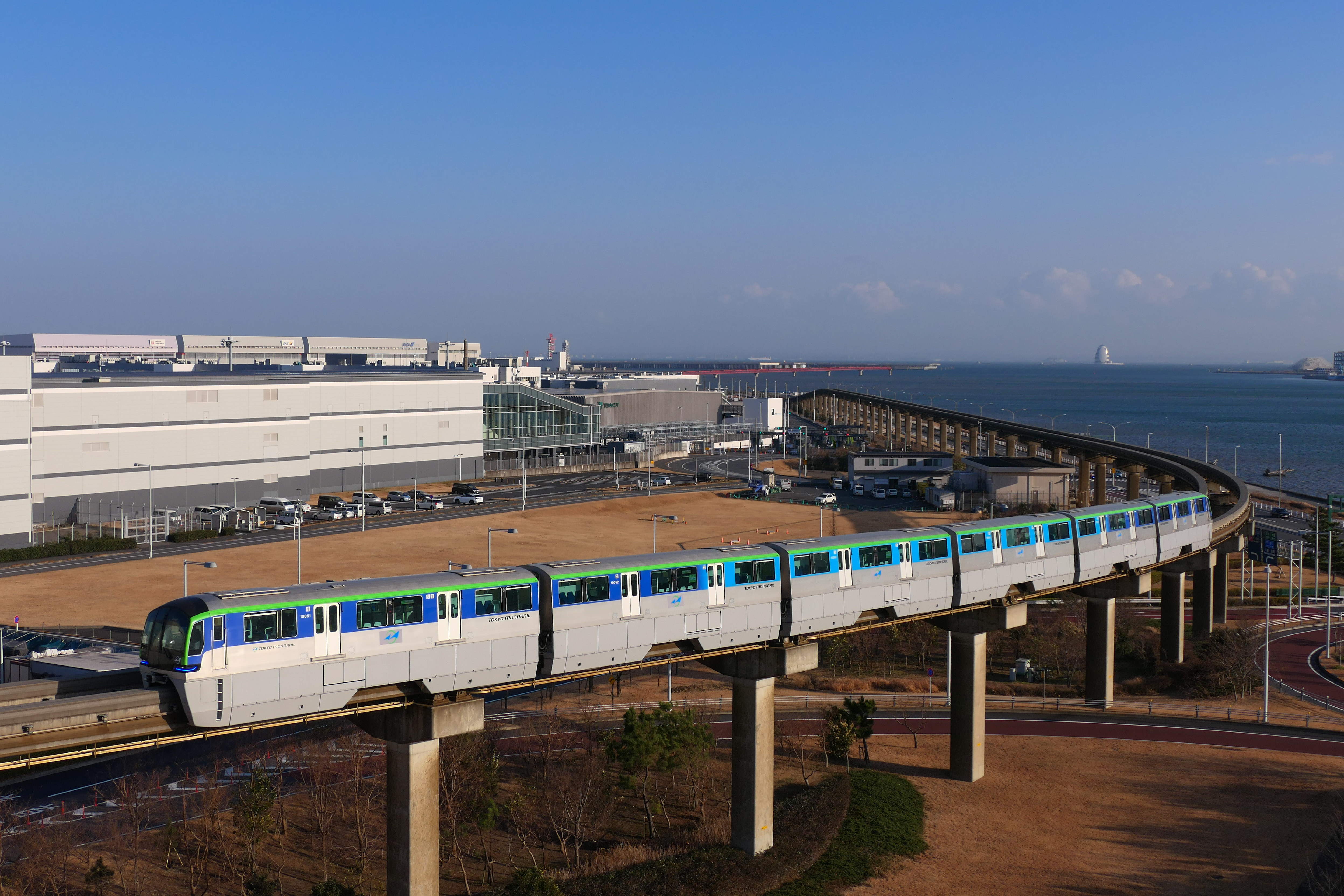 Monorail flying