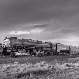 Digital Download | Union Pacific 4014 | Black and White Photography | Wall Art | Steam Train | Big Boy | Railroad | Locomotive | Gift