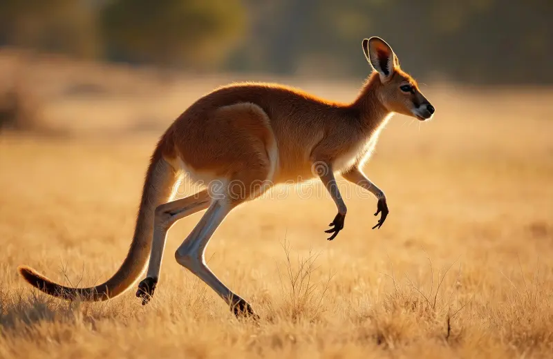 Red Kangaroo in the wild